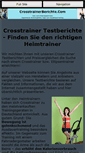 Mobile Screenshot of crosstrainerberichte.com